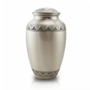Heavy Duty Engraving Metal Cremation Urn Adult Ashes Long Lasting <b>Memorial</b> Urn - Product Image 4