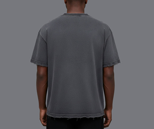 Camisetas Extra Grandes Personalizadas para Hombre, Cuello Redondo, Manga Corta, Corte Holgado, 100% Algodón, Estilo Hip Hop, Ecológicas - Product Image 5