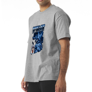 Camiseta de Algodón con Estampado DTG Personalizado, Diseño Gráfico Informal, Diseño de Ilustraciones Personalizadas, Venta al por Mayor, Fabricante OEM ODM, Suministro Directo de Fábrica - Product Image 4