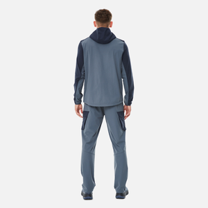 Conjunto Deportivo con Capucha para Hombre, Manga Larga, Bloques de Color, Secado Rápido, Estilo Deportivo, Diseño Sólido, Ropa Deportiva, Corte Regular, Fabricante OEM - Product Image 2
