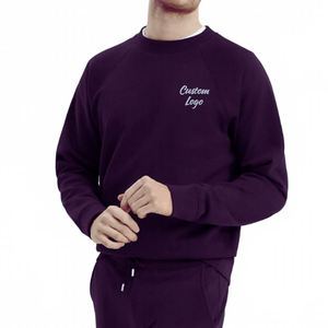 เสื้อสเวตเชิ้ตแขนยาวผ้าฟลีซคอตตอน 100% คุณภาพสูง ดีไซน์สั่งทำได้ คอกลม ระบายอากาศได้ดี เหมาะสำหรับผู้ชาย ใส่ในฤดูหนาว - Product Image 4