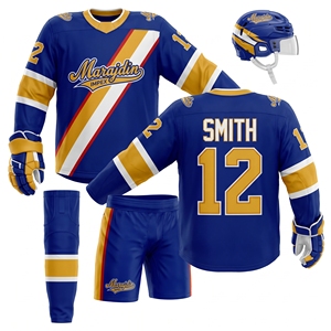 Nuevo Estilo de Uniforme de Hockey sobre Hielo Transpirable, Ropa Deportiva, Uniforme de Hockey sobre Hielo en Oferta - Product Image 5