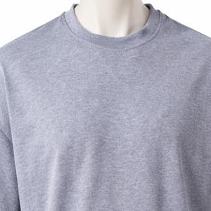 T-shirt Homme Personnalisé avec Logo, Coupe Ample, Épaules Tombantes, Manches Courtes, Col Rond, en Coton Jersey Lourd - Product Image 3