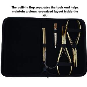 Professional Surgical Grade Stainless Steel Lightweight Durable OEM/ODM Weft Extensions Tape Sealing Clamp Pliers Hair Tools - Product Image 4