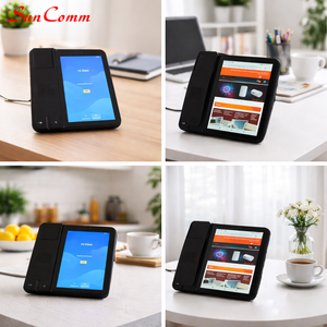 SC-9080-4GT 8" <b>Android</b> 12 4G LTE Fixed Wireless Phone Tactile Touch Capacitive HD Screen VoLTE SMS Loud Ringer Office Phone - Product Image 4