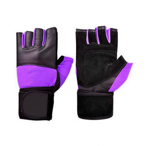 Gants de musculation sans doigts en cuir unisexes, gants d'entraînement MMA de qualité supérieure pour le sparring, la boxe, le Muay Thai et les entraînements de fitness - Product Image 2