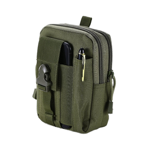 กระเป๋าคาดเอวอเนกประสงค์แบบพกพาขนาดเล็กสำหรับเดินป่า  วัสดุไนลอน/โพลีเอสเตอร์ กันน้ำ สายสะพายไหล่แบบโมลล์ คุณภาพสูง - Product Image 1