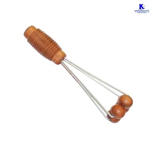 Masajeador de Dedos de Madera K Star, Herramienta de Masaje de Acupresión para Dedos, Terapia de Puntos de Reflejo en las Manos para Aliviar el Dolor Articular, Uso Diario - Product Image 2