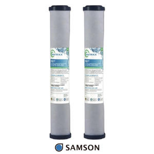 Cartucho de Filtro de Agua de Cloramina y Cloro para Reducción de Cistos, Cartucho de Repuesto de 20 Pulgadas - Product Image 1