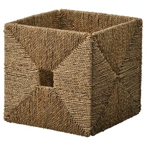 Eye-catching <b>square</b> seagrass <b>basket</b> Handmade <b>Storage</b> <b>Basket</b> Wholesale eco-friendly Made in Viet Nam - Product Image 1
