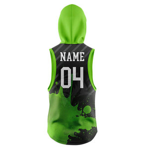 Prix de gros – Tenue de sport respirante 7V7 – Maillot sans manches 7V7 le plus vendu - Product Image 5