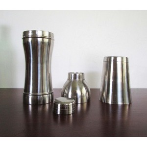 Durable Barware <b>Accessories</b> Silver Glossy Metal Cocktail Shaker for Hotel and Bar Wine & <b>Drinkware</b> Beverage Serving Supplies - Product Image 6