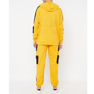 Diseña Tu Propio Conjunto Deportivo con Capucha para Hombre, de Invierno, Dos Piezas, Ecológico, Transpirable, de Algodón y Poliéster, de Alta Calidad para Adultos - Product Image 2