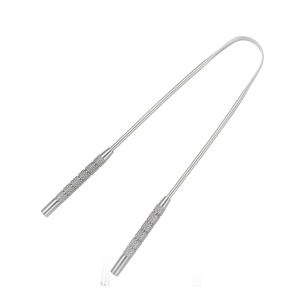 Raspadores bucales de alta calidad, de acero inoxidable quirúrgico, con certificación CE, para limpieza de la lengua, para uso en salones de belleza. - Product Image 5