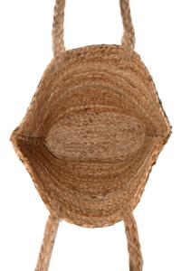 2026 Trending Bohemian Style Green Floral Printed Jute <b>Tote</b> <b>Mini</b> Lady Beach <b>Bag</b> with Open Closure Fashionable Beach Party Wear - Product Image 4