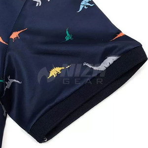 Men's Short Sleeve Best Polo <b>Shirt</b> With <b>Dinosaur</b> Print Knitted Polyester Casual Breathable Design Solid Color Men's Plus Size - Product Image 4