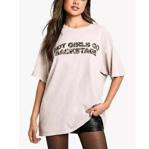 T-shirt en coton éco-responsable pour femme, coupe classique, couleurs et tailles personnalisables, streetwear décontracté, tee-shirt imprimé - Product Image 1