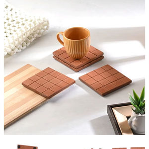 Posavasos de Arcilla Hechos a Mano, Modernos, Ecológicos, Reutilizables, de Alta Calidad - Product Image 1