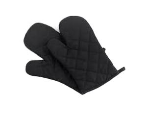 Mitaines de four personnalisées en coton épais résistant à la chaleur Accessoire de cuisine recyclé avec impression de logo durable et conception écologique - Product Image 1