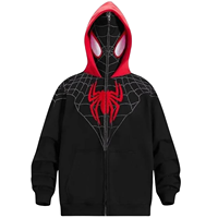 Sweat à capuche entièrement zippé personnalisé en molleton, style streetwear, impression par sublimation de haute qualité, fabricant OEM ODM en gros, marque privée