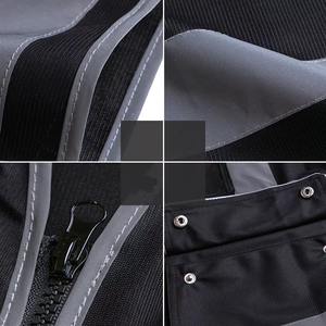 Chaleco Reflectante de Alta Visibilidad con Múltiples Bolsillos, Personalizable, para Seguridad Nocturna, Construcción y Trabajo en Carreteras - Product Image 2