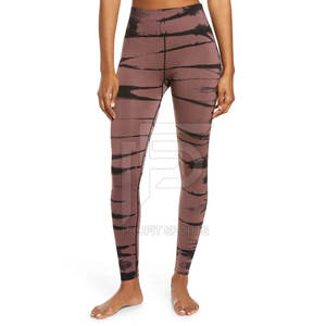 Leggings de sport taille haute pour femmes, design OEM, pour fitness, gym, course à pied, yoga / Leggings pour femmes, nouvelle conception, coupe ajustée, best-seller - Product Image 4