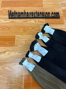 ผมต่อแบบมีปลายผมคู่สุดๆผมต่อแบบ100% ผมมนุษย์แท้เรมี่100กรัม - Product Image 1