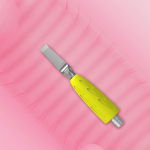 UNIQ-15 (Cuchilla Recta) Empujadores de Cutículas STALEKS, Empujadores Reemplazables para Eliminar Esmalte de Uñas Acrílico y Gel, Empujadores de Doble Punta - Product Image 1