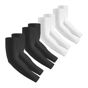 Manchons de protection solaire UPF50+ en polyester solide, dernière collection, prix usine, manches longues, pour hommes, noir, vert, plusieurs couleurs - Product Image 2