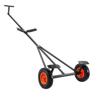Carrello per Rimorchio Barca in Acciaio al Carbonio a Lunghezza Regolabile con Pneumatici da 15,7 Pollici, Capacità di Carico 420 libbre, Caratteristiche Antiscivolo - Product Image 1