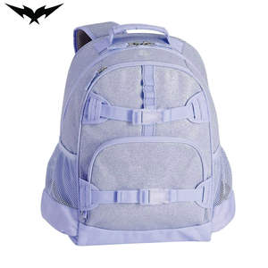 Stylish <b>Large</b> Capacity Dance Bag Glitter Waterproof Material Custom Logo Design Durable Zipper Closure Fashionable <b>Backpack</b> - Product Image 3