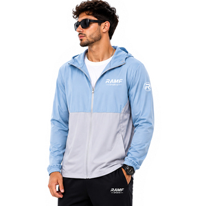 OEM Custom Sportswear Men Outdoor Windproof <b>Waterproof</b> <b>Jacket</b> Zip up 100% Nylon Windbreaker <b>Jacket</b> - Product Image 5
