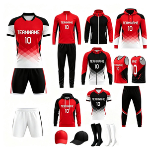 Fabrication professionnelle de tenues de football à prix avantageux, vêtements de sport très vendus, ensemble de football pour adultes. - Product Image 1