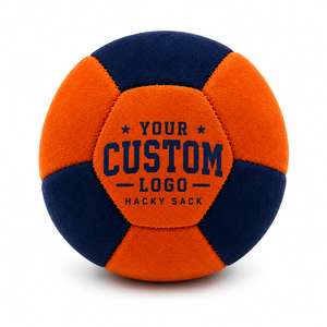 Wholesale Custom <b>Hacky</b> <b>Sack</b> 6 Panel Footbag | Personalized Suede Kick Bag | Custom Printed Logo Footbag for Sports, Outdoor - Product Image 3