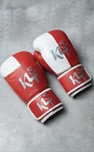 ถุงมือชกมวยหนังร้อยเชือก KLTW INT'L รุ่นใหม่ล่าสุด รับสกรีนโลโก้ สำหรับฝึกซ้อมมืออาชีพ MMA มวยไทย เป็นมิตรต่อสิ่งแวดล้อม - Product Image 3