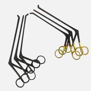 Jeu de pinces crocodiles 6 pièces, instruments chirurgicaux orthopédiques de qualité supérieure, finition or et noir, origine Pakistan, acier durable, pour chevaux - Product Image 1