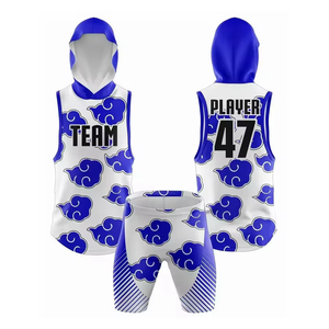 ชุดยูนิฟอร์ม 7v7 แบบซับลิเมชั่นสั่งทำพิเศษ เสื้อฮู้ดดี้แขนกุด ทีม 23 ชุดกีฬาระบายเหงื่อได้ดี สำหรับผู้ใหญ่ทุกเพศ ทุกฤดู - Product Image 5