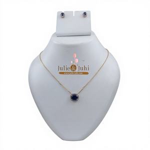 ชุดสร้อยคอทองคำแท้ 18K ดีไซน์เรียบหรูสำหรับผู้หญิง สไตล์มินิมอล พร้อมพื้นผิวเรียบเนียน ดีไซน์เครื่องประดับสุดคลาสสิกและสง่างาม - Product Image 1