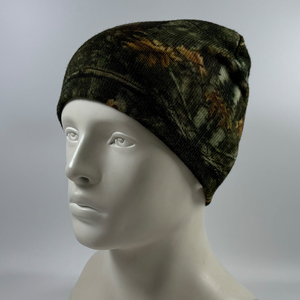 Bonnet camouflage en acrylique tricoté à la machine, unisexe, taille adulte 56-58 cm, idéal pour l'extérieur et les loisirs en hiver – Grande Vente - Product Image 2