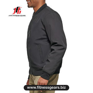 Blouson bomber uni pour garçons, blouson bomber imperméable pour garçons, blouson bomber uni pour enfants - Product Image 2