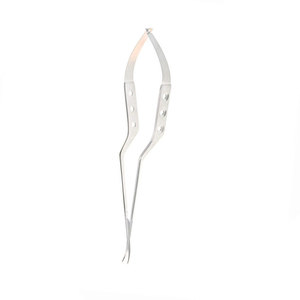Ciseaux micro-chirurgicaux Yasargil en acier inoxydable de haute qualité, lames angulées, pointe incurvée, outil chirurgical clinique, manuel, certifié CE - Product Image 5