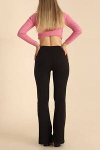 Pantalones Deportivos Cómodos para Mujer con Cintura Elástica, Estilo Hip Hop Otoñal, Transpirables, de Nailon/Algodón - Product Image 2