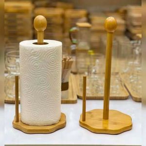 <b>Tissue</b> roll <b>holder</b> wooden <b>tissue</b> <b>holder</b> paper towel <b>holder</b> <b>kitchen</b> roll <b>holder</b> wooden paper stand counter top <b>tissue</b> <b>holder</b> - Product Image 1