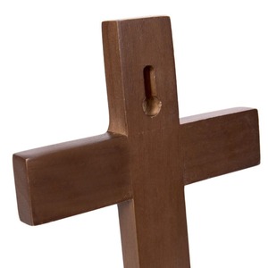 Croix en bois, prix de gros, croix chrétienne faite à la main pour la décoration murale, la salle de prière de l'église et les cadeaux - Product Image 3
