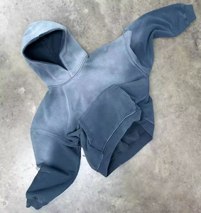 Sudadera con Capucha Personalizada con Pedrería, 100% Algodón, Felpa, Unisex, Lisa, Invernal, Holgada, con Bolsillos, Transpirable, Antiencogimiento, 550 gramos - Product Image 2