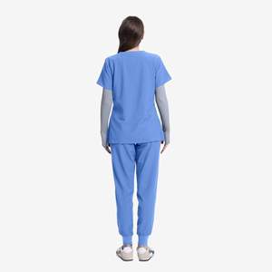 Conjunto de Uniformes Médicos de Estilo Moderno, Unisex, para Doctor, Enfermera, Hospital, Quirófano, Pantalones Jogger, Top, Logotipo Personalizado, Alta Calidad - Product Image 1