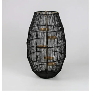 Gran estilo contemporáneo Metal dorado hecho a mano Día de San Valentín decoración del hogar 8 portavelas de té - Product Image 5