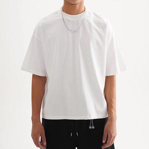 T-shirt Homme Oversize à Épaules Tombantes Personnalisé en Gros (ODM/OEM) – Coton Premium Coupe Ample Style Streetwear pour Hommes Tendance - Product Image 1