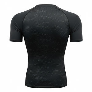 Camiseta Deportiva Personalizada con Logotipo, Talla Grande, Formal, de Secado Rápido, Compresión, Transpirable, para Hombre, para Entrenamiento Atlético, que Absorbe la Humedad - Product Image 2
