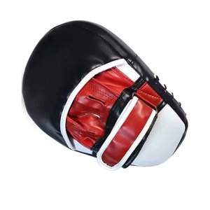 High Quality <b>Leather</b> Focus Mitts Professional Boxing & MMA Training Pads Curved <b>Punch</b> Mitts - Product Image 3